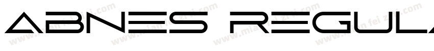 abnes Regular字体转换